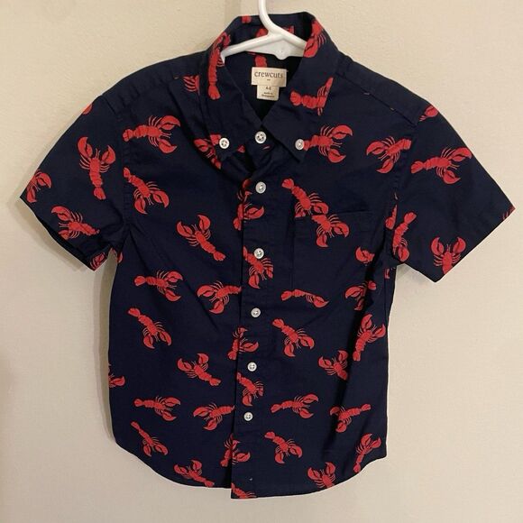 Crewcuts Other - Crewcuts Little Boy Lobster Collared Shirt, Size 4T-5T